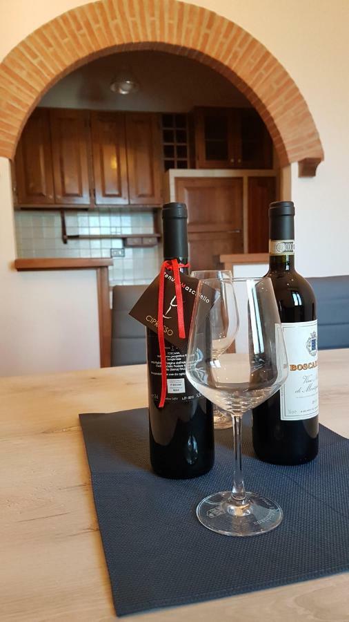 Tuscany Apartament Montepulciano Stazione Dış mekan fotoğraf